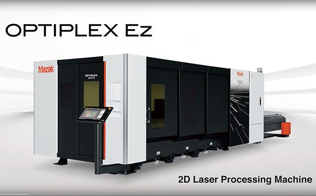 Laser Processing Machines OPTIPLEX Ez - Products | Mazak Optonics